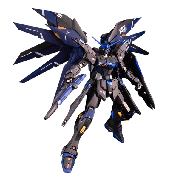 Mô hình Gundam MG 1/100 FREEDOM 6650 GUNDAM màu Đen , hàng Cao cấp - Cao 18cm - nặng 1kg - Figure Gundam - Có hộp màu