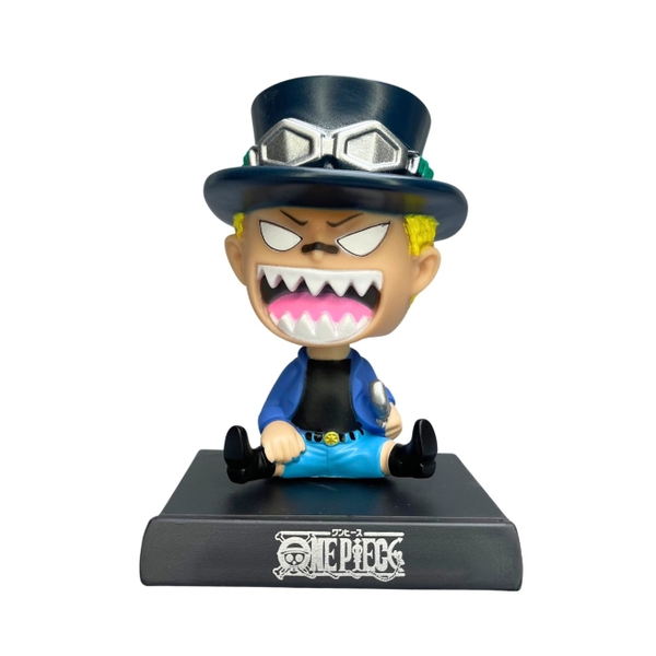 Mô Hình lắc đầu Sabo  - Cao 12cm - nặng 150gram - Phụ kiện : đế + miếng dán - FULL BOX : box màu - Figure anime One Piece - N3-K26-T3-S1