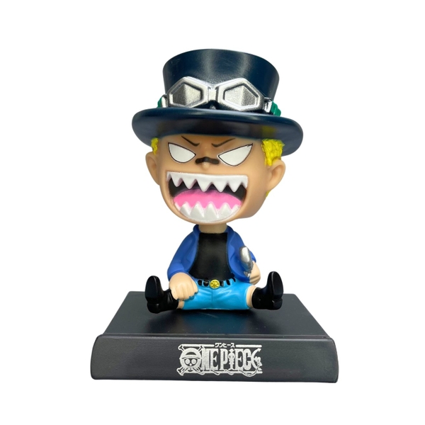 Mô Hình lắc đầu Sabo  - Cao 12cm - nặng 150gram - Phụ kiện : đế + miếng dán - FULL BOX : box màu - Figure anime One Piece