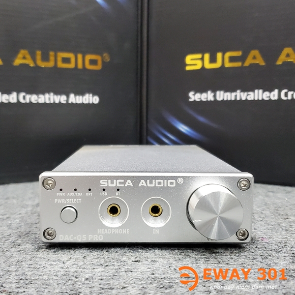 Đầu giải mã âm thanh Suca Audio DAC Q5 Pro Silvery
