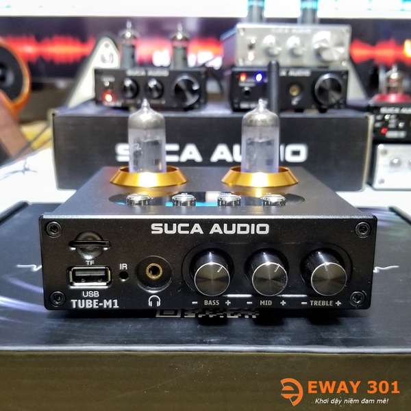 Pre Đèn Suca Audio Tube M1 / Đọc USB - Thẻ Nhớ - Bluetooth 5.0 - Điều Khiển Từ Xa