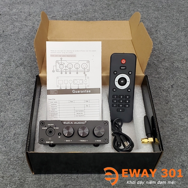 Bộ Giải Mã Âm Thanh DAC Q4 Suca Audio