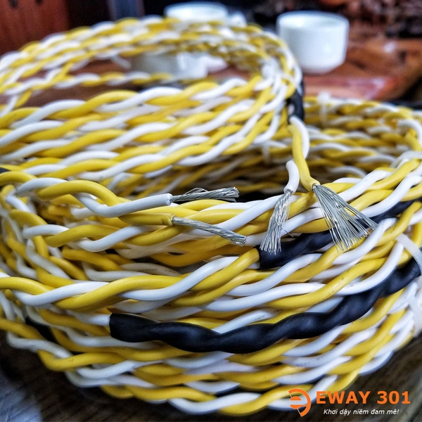 Bộ Dây Loa Hitachi Đồng Mạ Bạc Dài 2.5m