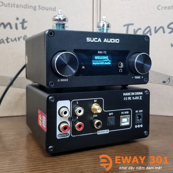 SUCA AUDIO DAC T1 Giải Mã Tích Hợp Pre Đèn