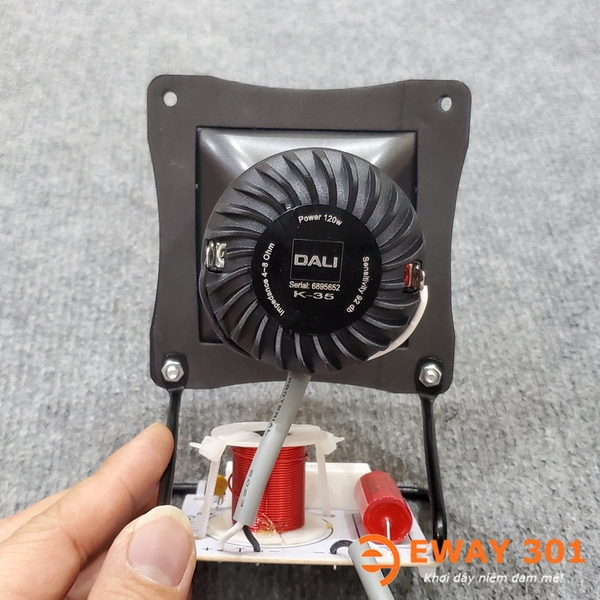 Loa Treble Kèn Từ Neo Dali K35 Mặt Vuông - Lắp Đầy Đủ Phân Tần Chân