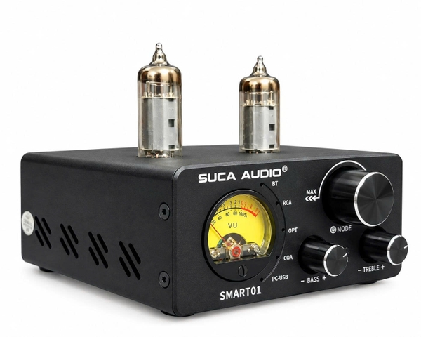 Amply Suca Audio SMART01 – Tích Hợp DAC Giải Mã, Pre Đèn Và Khuếch Đại Công Suất