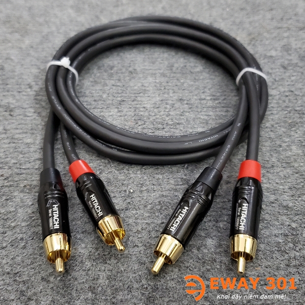 Bộ Dây AV Hitachi Bãi Nhật - Dài 1m