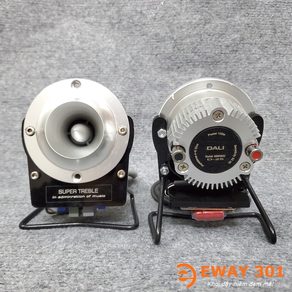 Cặp Loa Treble Từ NEO DALI D-25 Có Sẵn Mạch Phân Tần