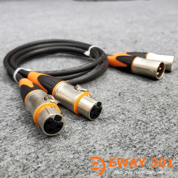 Bộ Dây Canon Đực Cái Hitachi - Dài 1m