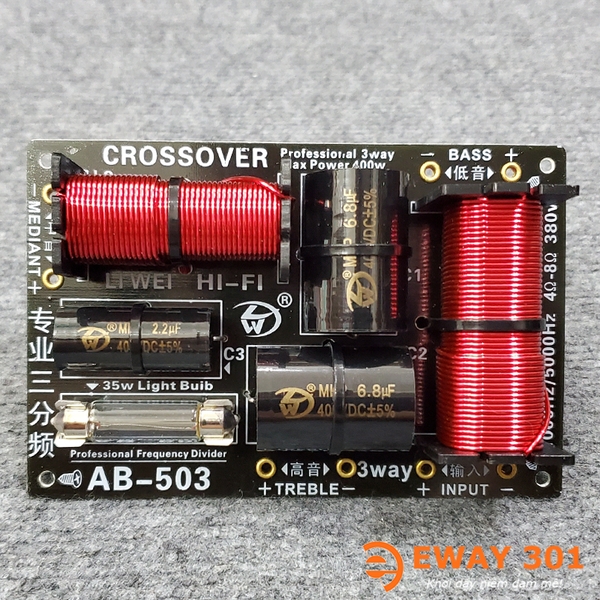 Mạch Phân Tần Loa 3 Đường Tiếng AB-503 Chất Lượng Cao