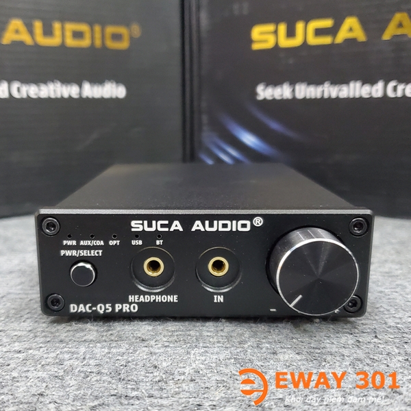 Đầu giải mã âm thanh Suca Audio DAC Q5 Pro Black