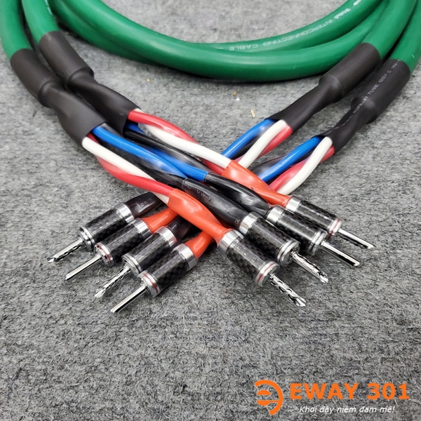 Bộ Dây Loa Mcintosh Full Jack Bắp Chuối Bọc Carbon 2,5m