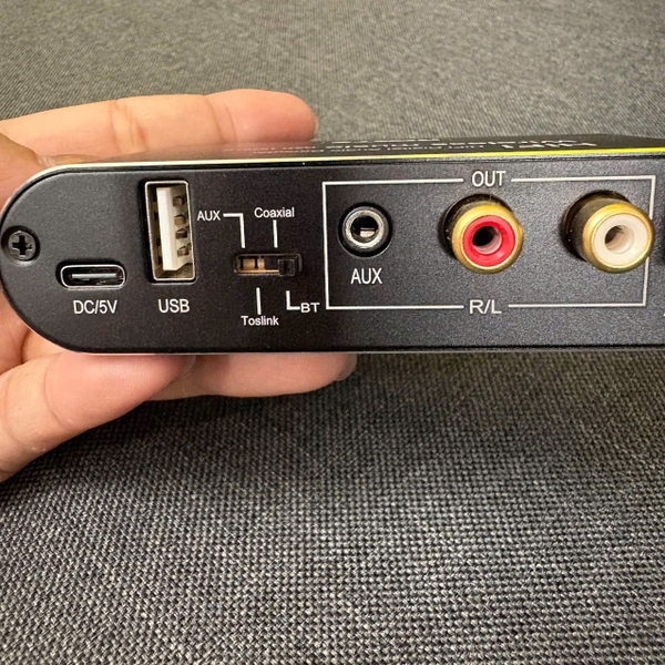 Đầu Giải Mã DAC ROGTZ R09.Eco, Có Bluetooth, Optical, Chỉnh Bass Treble