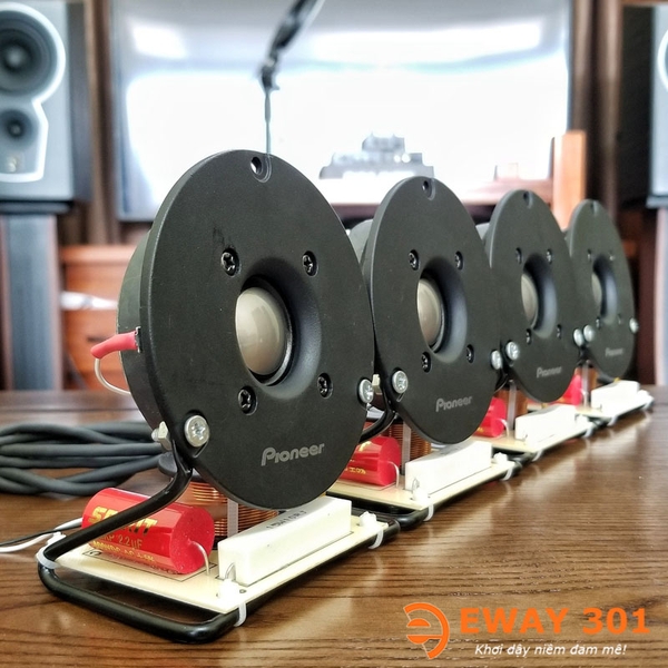 Cặp Loa Treble Pioneer P08S Hàng Bãi Nhật Tích Hợp Phân Tần