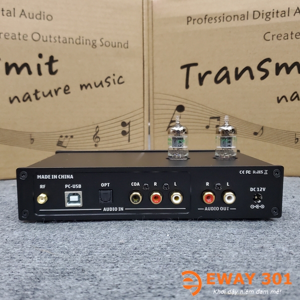 Đầu Giải Mã Âm Thanh Tích Hợp Pre Đèn Suca Audio DAC T1 Pro