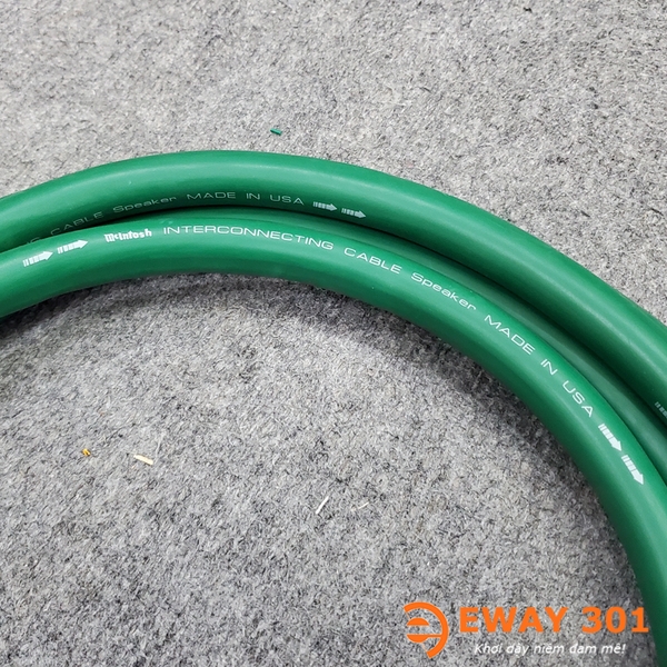 Bộ Dây Loa Mcintosh Full Jack Bắp Chuối Bọc Carbon 2m