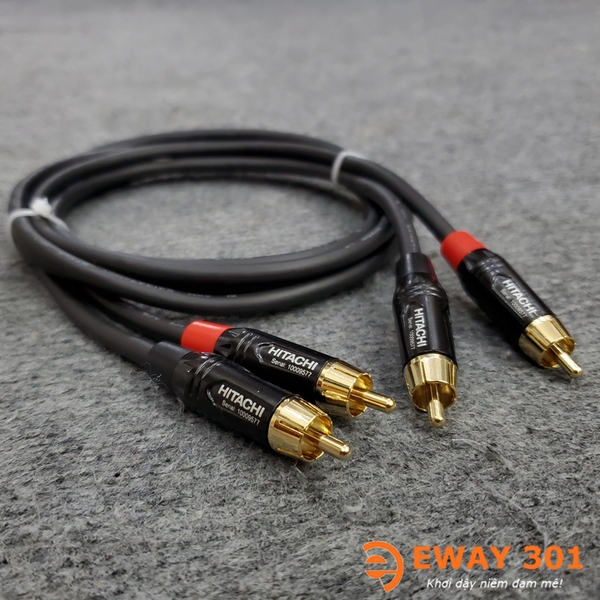 Bộ Dây AV Hitachi Bãi Nhật - Dài 1m
