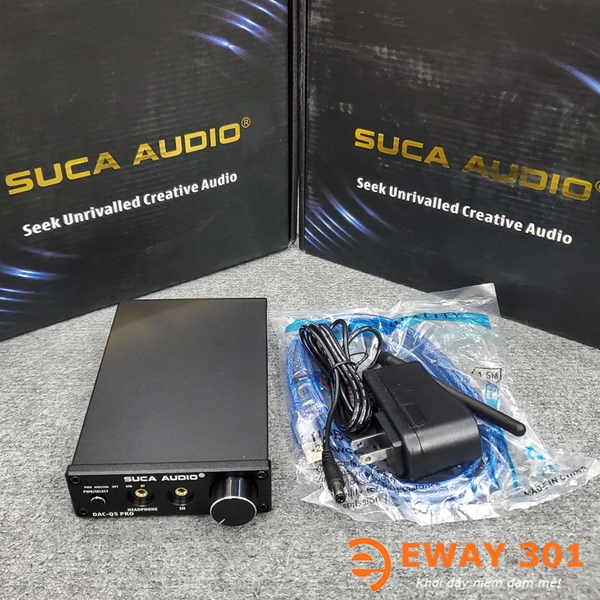 Đầu giải mã âm thanh Suca Audio DAC Q5 Pro Black