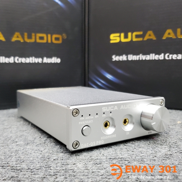 Đầu giải mã âm thanh Suca Audio DAC Q5 Pro Silvery