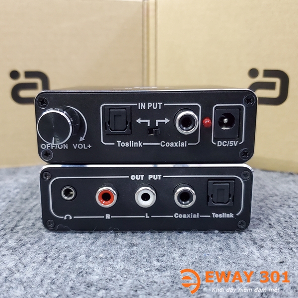 Bộ Giải Mã Âm Thanh JNET DAC DA500 - Optical IN Optical OUT