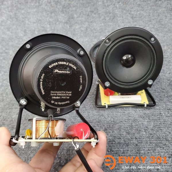 Cặp Loa Treble Màng Giấy Pioneer P9TW Tích Hợp Phân Tần