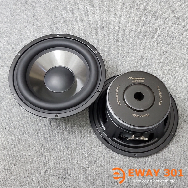 Cặp Loa Bass 20 P8820 mặt xám