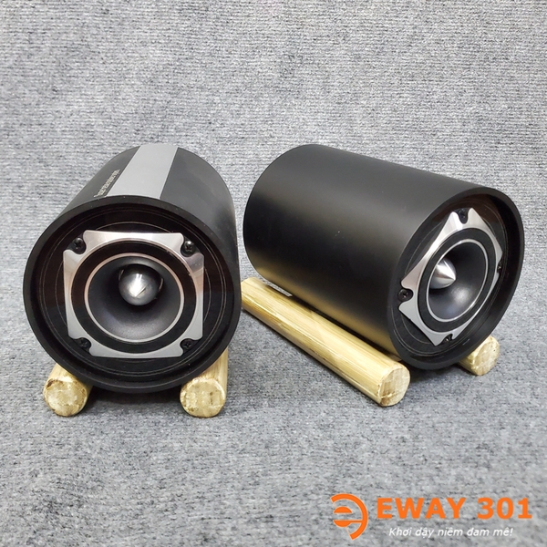 Cặp Loa Siêu Treble E500 Vỏ Đen - Loa Bổ Trợ Dải Treble Cho Dàn Âm Thanh
