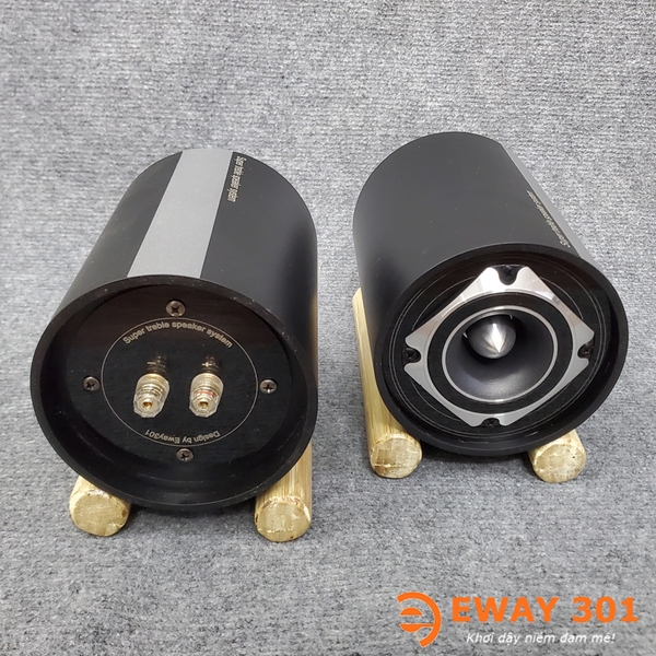 Cặp Loa Siêu Treble E500 Vỏ Đen - Loa Bổ Trợ Dải Treble Cho Dàn Âm Thanh