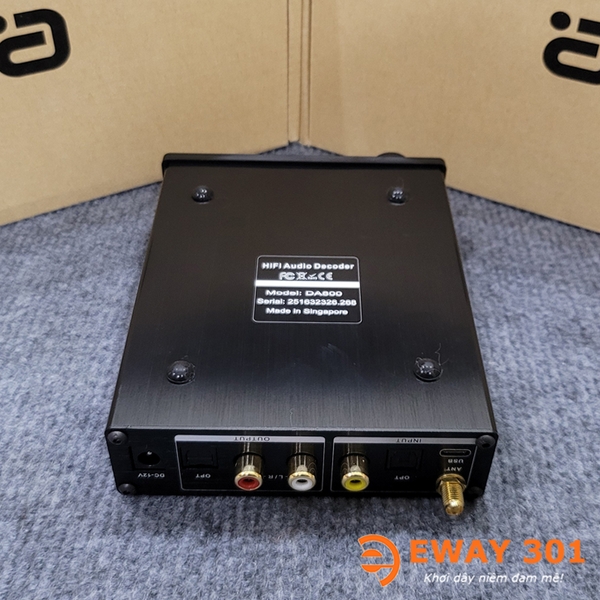 Đầu Giải Mã Âm Thanh JNET DAC DA800 | 32Bit/384kHz DSD256 Bluetooth 5.1