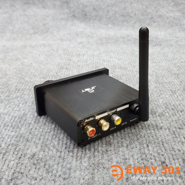 Bộ Giải Mã Âm Thanh JNET DAC DA609P - Bluetooth 5.1 Đọc USB Có Remote