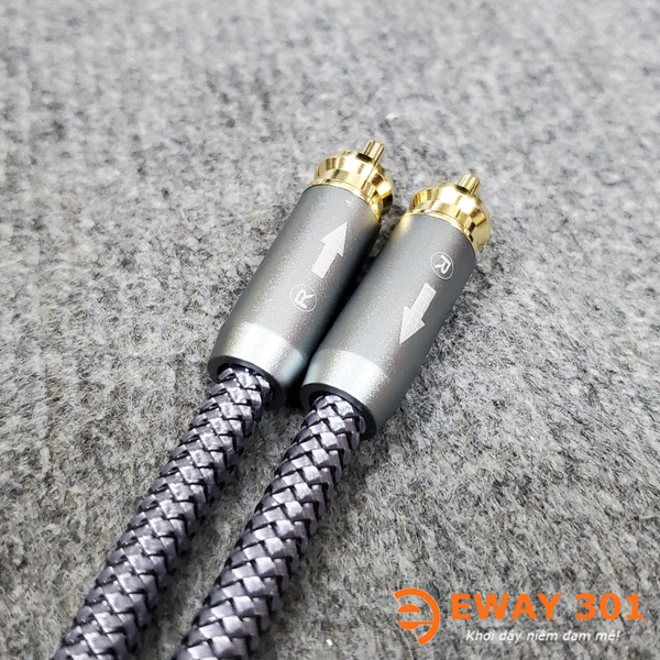 Bộ Dây AV (RCA) Chính Hãng Jnet Chống Nhiễu 1 Chiều - Dài 1m