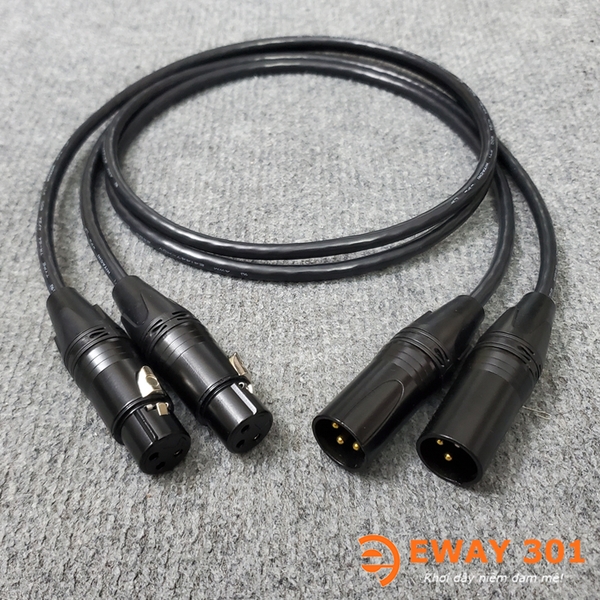 Bộ Dây Canon Đực Cái Hitachi - Dây Balanced Bãi Nhật