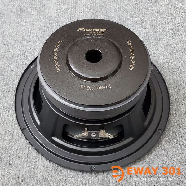 Cặp Loa Bass 20 P8820 mặt xám