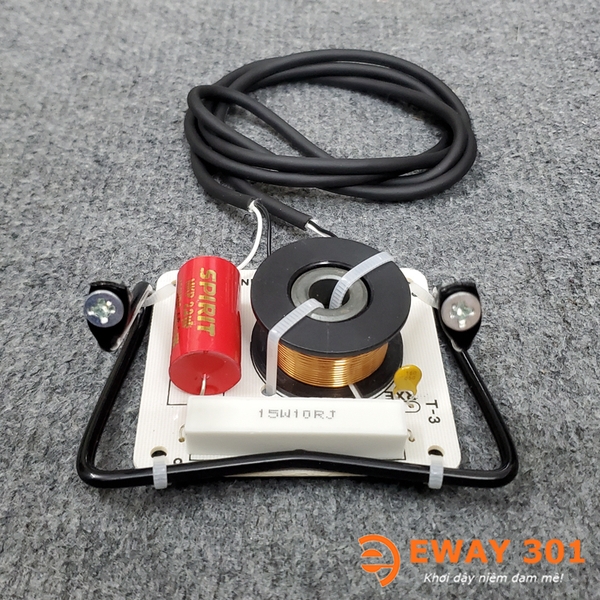 Bộ Mạch Phân Tần Bảo Vệ Loa Treble T3 Kèm Chân Sắt Lắp Loa