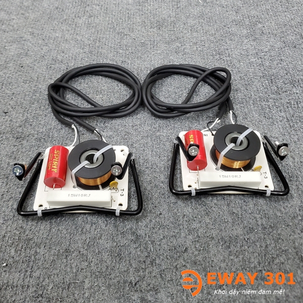 Bộ Mạch Phân Tần Bảo Vệ Loa Treble T3 Kèm Chân Sắt Lắp Loa