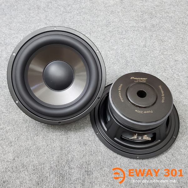Cặp Loa Bass 20 P8820 mặt xám