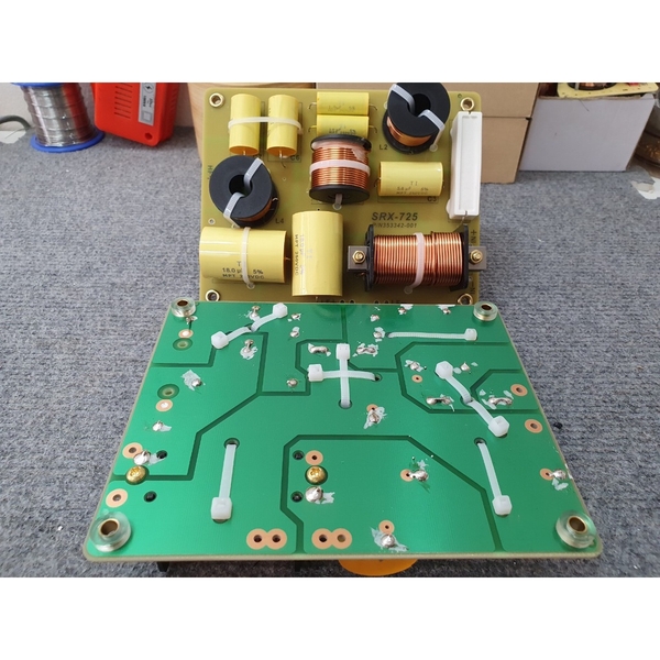 Bộ Mạch Phân Tần Full Đôi Cao Cấp SRX-725 Lắp Cho Dòng Loa (2Bass-1Treble)