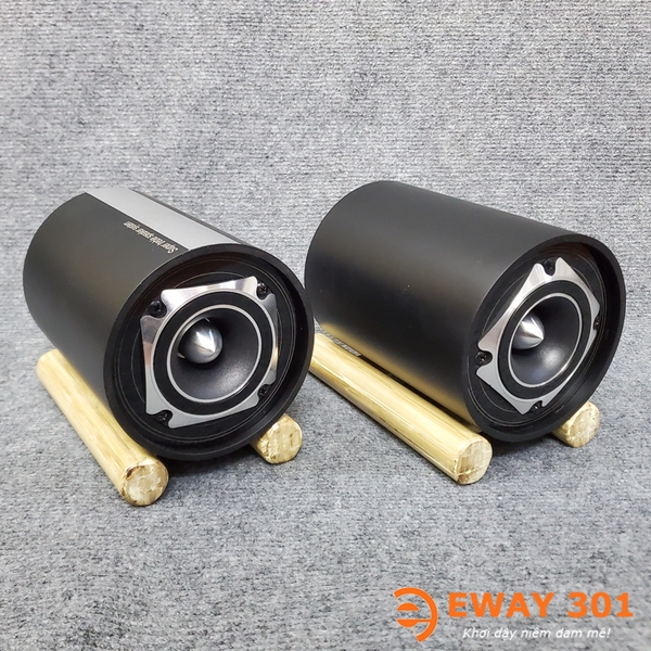 Cặp Loa Siêu Treble E500 Vỏ Đen - Loa Bổ Trợ Dải Treble Cho Dàn Âm Thanh