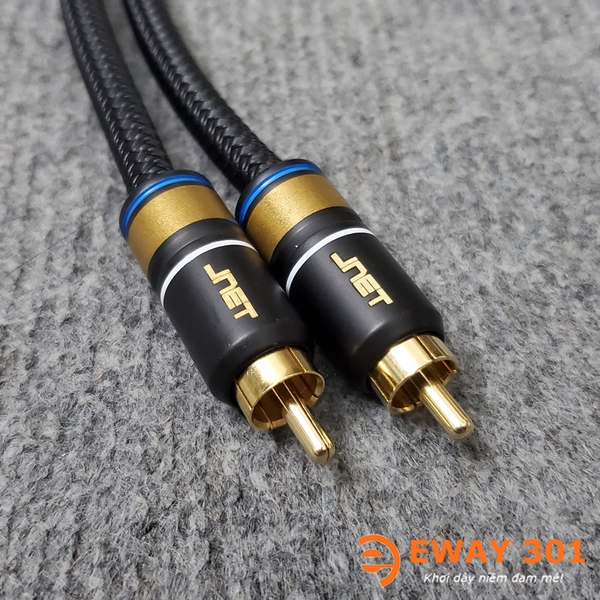 Bộ Dây AV (RCA) JNET Chống Nhiễu 1 Chiều - Dài 1m