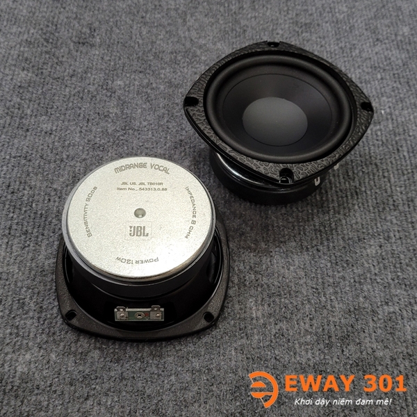 Củ Loa MID BASS TB010R 8Ohm 120W - Loa MID BASS Màng Lõm