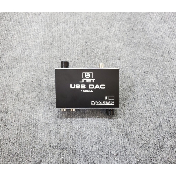 DAC Giải Mã 24bit 192khz Chính Hãng Jnet DA500U - Có Điều Khiển Chỉnh Được Cả Bass
