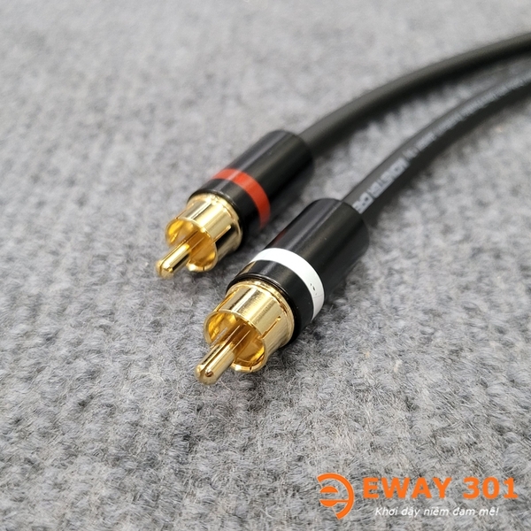 Cặp Dây AV/RCA Đồng Trục Monster Cable Siêu Chống Nhiễu Lõi Đồng Xịn