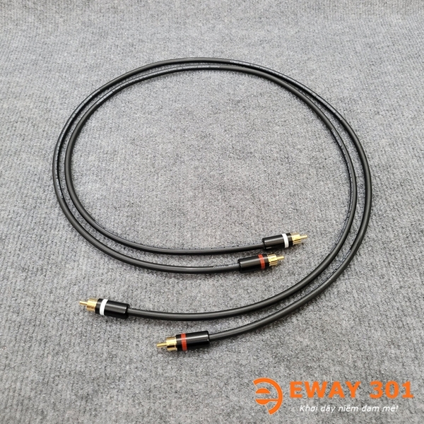 Cặp Dây AV/RCA Đồng Trục Monster Cable Siêu Chống Nhiễu Lõi Đồng Xịn