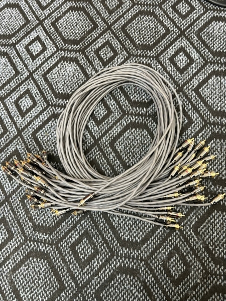 Cặp Dây Tín Hiệu 2 Đầu Hoa Sen 1 mét - Dây Proterial Nhật giắc Pailiccs