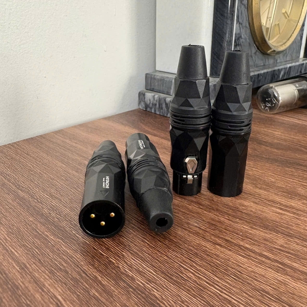 1 Bộ (4 chiếc) Giắc Canon XLR HITACHI – Hoàn Thiện Cao Cấp, Truyền Tín Hiệu Ổn Định