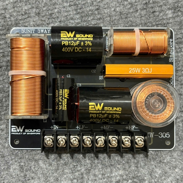 Cặp Mạch Phân Tần 3 Đường Tiếng Vít Ốc EW-305 Công Suất Lớn