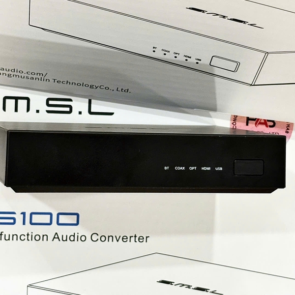 Đầu giải mã DAC S.M.S.L PS100 - Có cổng HDMI, Optical, Bluetooth - Giải mã 24bit, 192kHz