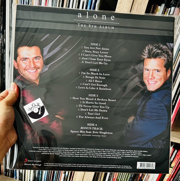 Modern Talking – Alone - The 8th Album – 2 x Vinyl (yellow