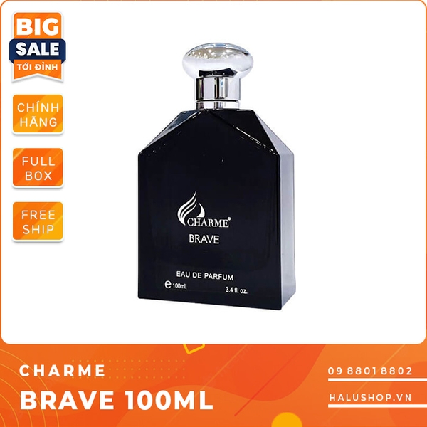 nuoc hoa charme brave 100ml chinh hang danh cho nam gia re nhat