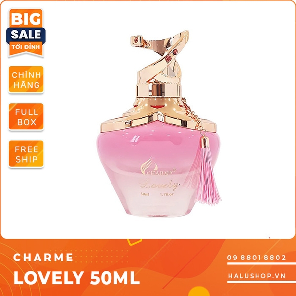 nuoc hoa charme lovely 50ml danh cho nu gia tot nhat
